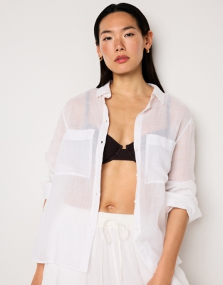 Ramie Boyfriend Shirt