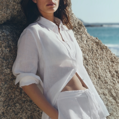 Ramie Boyfriend Shirt