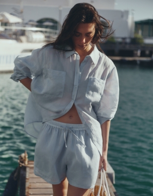 Ramie Boyfriend Shirt