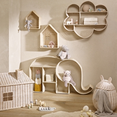 Rattan Bunny Storage