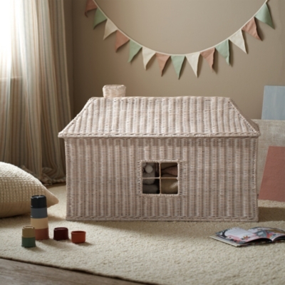 Rattan House Storage Chest