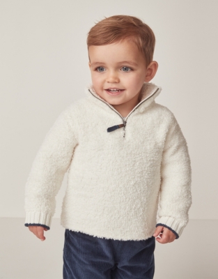 Recycled Borg Collared Jumper (0–6yrs)