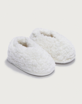 White company 2025 baby slippers