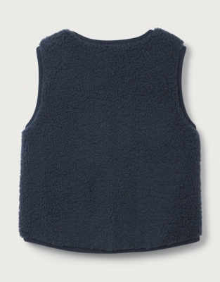 Recycled Borg Gilet (0–18mths)