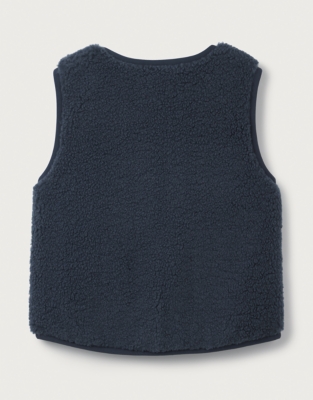 Recycled Borg Gilet (0–4yrs)