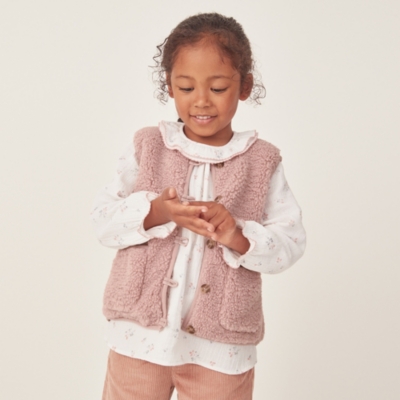 Recycled Borg Gilet (18mths–6yrs)