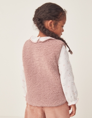 Recycled Borg Gilet (18mths–6yrs)