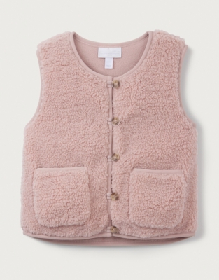 Recycled Borg Gilet (18mths–6yrs)