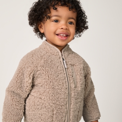 Recycled Borg Jacket (0–4yrs)