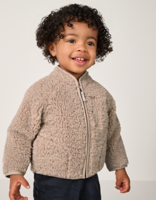 Recycled Borg Jacket (0–4yrs)