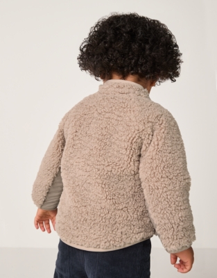 Recycled Borg Jacket (0–4yrs)