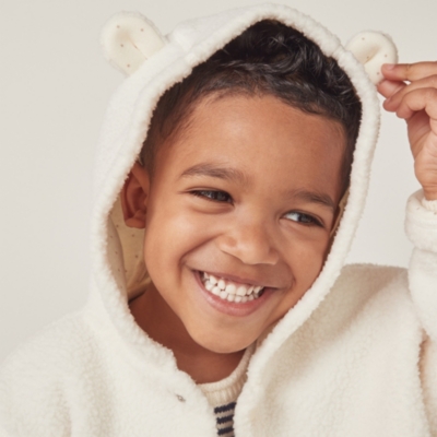Recycled Borg Jacket (18mths–6yrs)