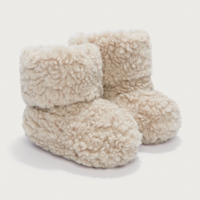 Recycled Borg Pram Booties (0–12mths)