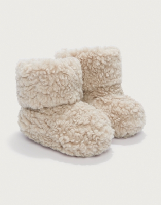 Recycled Borg Pram Booties (0–12mths)