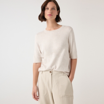 Recycled Cotton Rich Knitted T-Shirt
