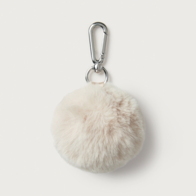 Recycled Faux Fur Keyring