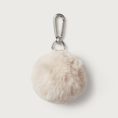 Recycled Faux Fur Keyring