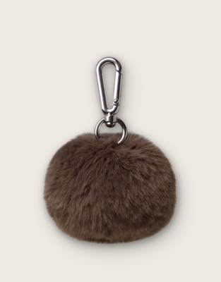 Recycled Faux-Fur Keyring