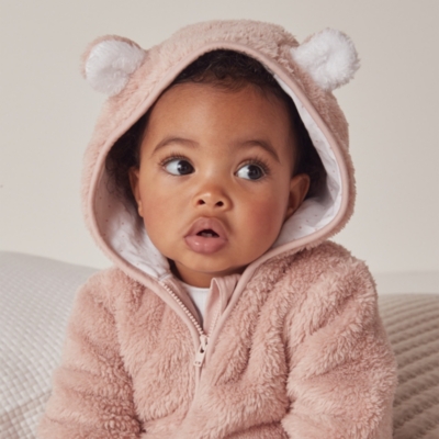 Recycled Fleece Romper (0–24mths)