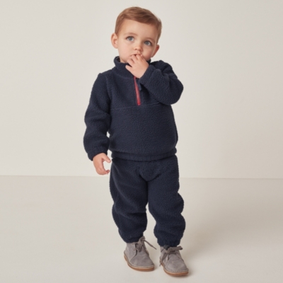 Recycled Fleece Sweatshirt & Joggers Set (0–18mths)