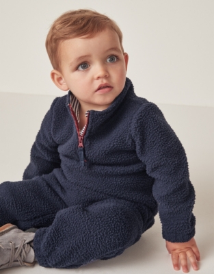 Recycled Fleece Sweatshirt & Joggers Set (0–18mths)