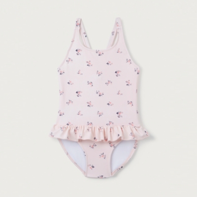Recycled Floral Bow Back Swimsuit (0–18mths)