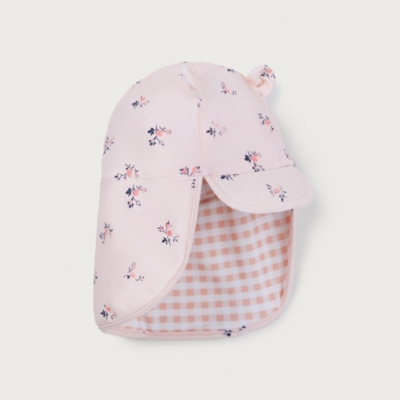 Recycled Floral Reversible Swim Hat (0–24mths)