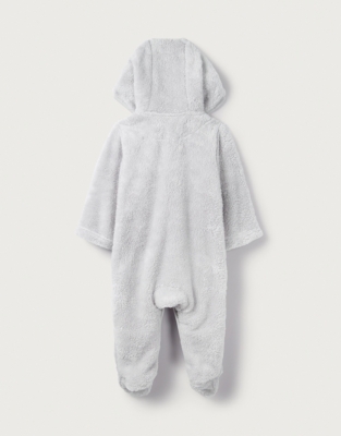Recycled Grey Fleece Romper