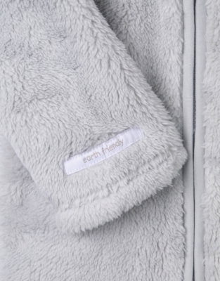 Recycled Grey Fleece Romper