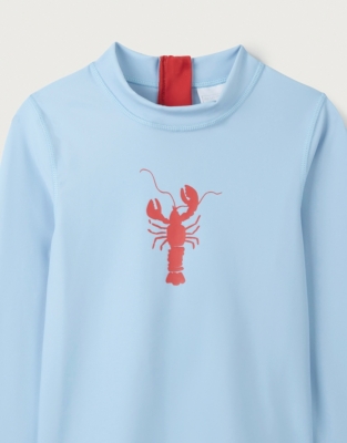 Recycled Lobster Rash Guard (0–18mths)