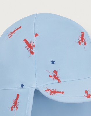 Recycled Lobster Reversible Swim Hat (0–24mths)