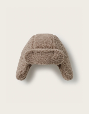 Recycled Polyester Borg Hat (0–4yrs)