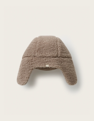 Recycled Polyester Borg Hat (0–4yrs)