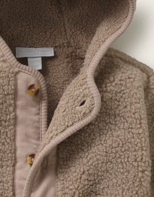 Recycled Polyester Borg Jacket (0–4yrs)
