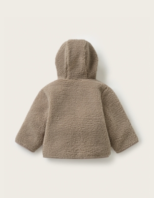 Recycled Polyester Borg Jacket (0–4yrs)