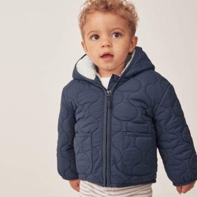 Recycled Quilted Jacket (0–18mths)