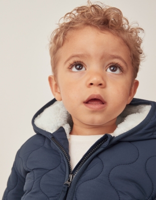 Recycled Quilted Jacket (0–18mths)