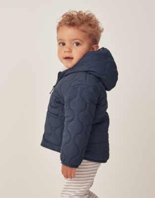 Recycled Quilted Jacket (0–18mths)