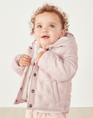 Baby quilted shop coat