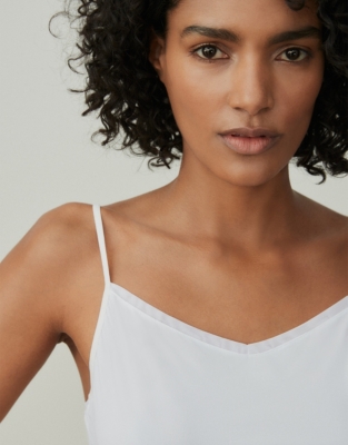 Recycled Strappy Cami Tops The White Company UK