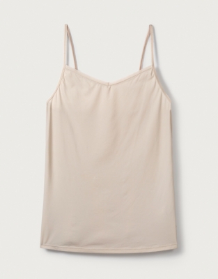Recycled Strappy Cami | Tops & T-Shirts | The White Company UK