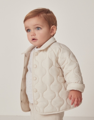 Recycled Super Soft Quilted Jacket (0–18mths)