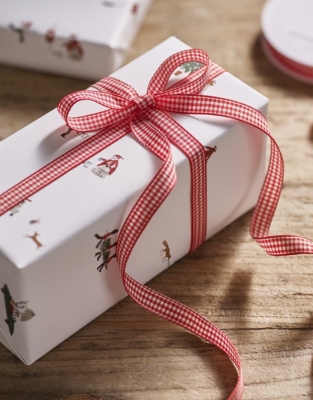 Red Gingham Ribbon – 5m