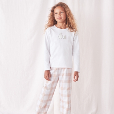 Regular Fit Penguin Motif Pyjamas  (1–12yrs)