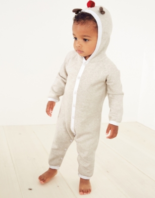white company baby romper