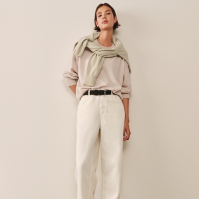 Relaxed Cashmere Crew Neck Jumper