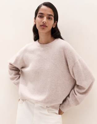 Relaxed Cashmere Crew-Neck Jumper