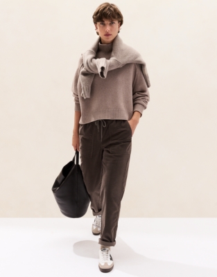 Relaxed Cord Utility Joggers