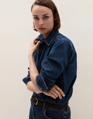 Relaxed Denim Shirt
