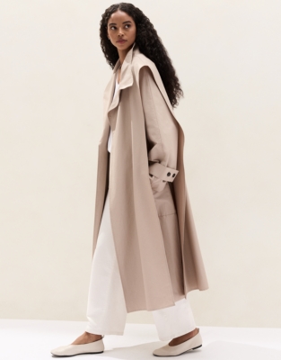Relaxed Draped Trench